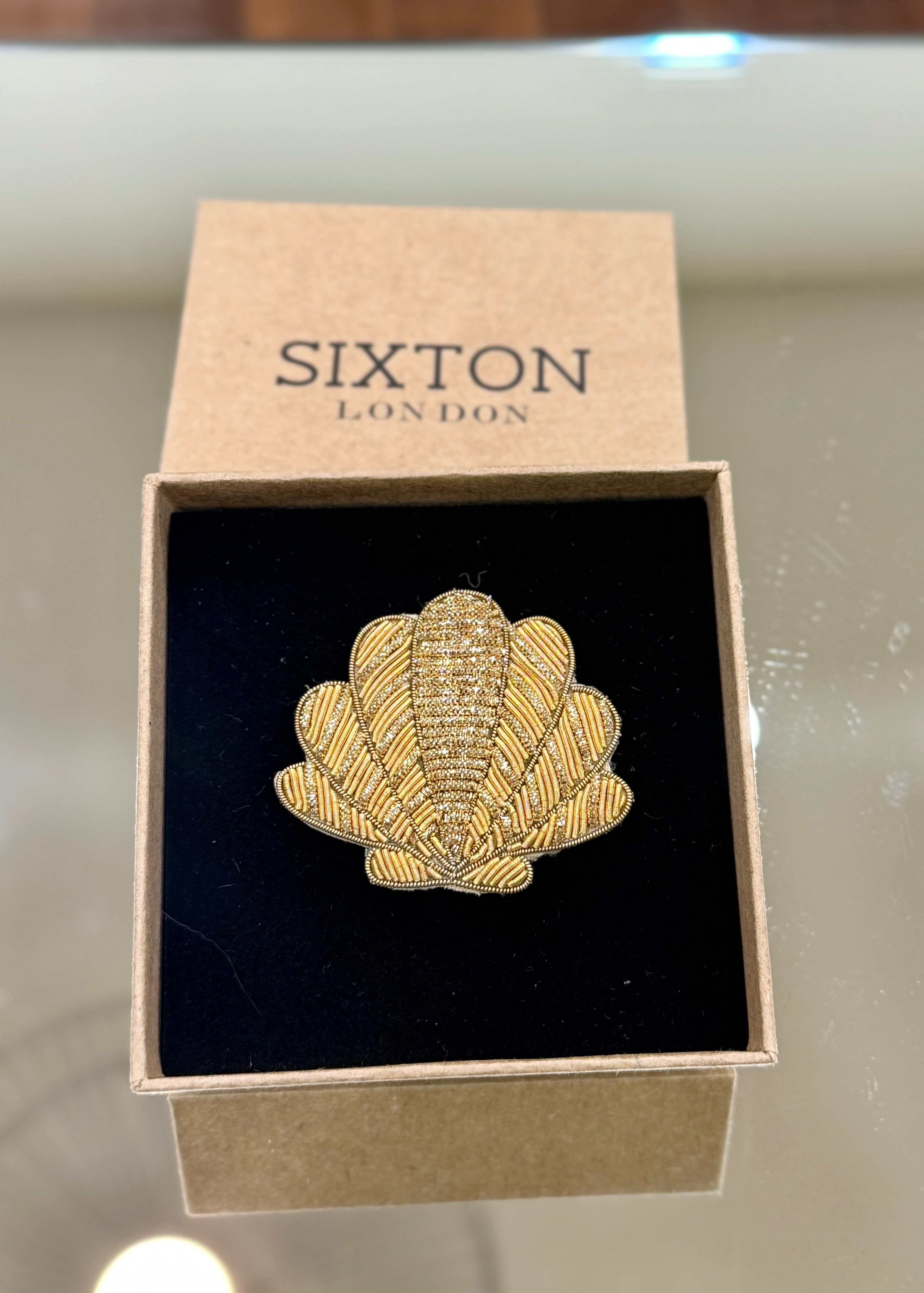 Broche coquillage - Sixton London