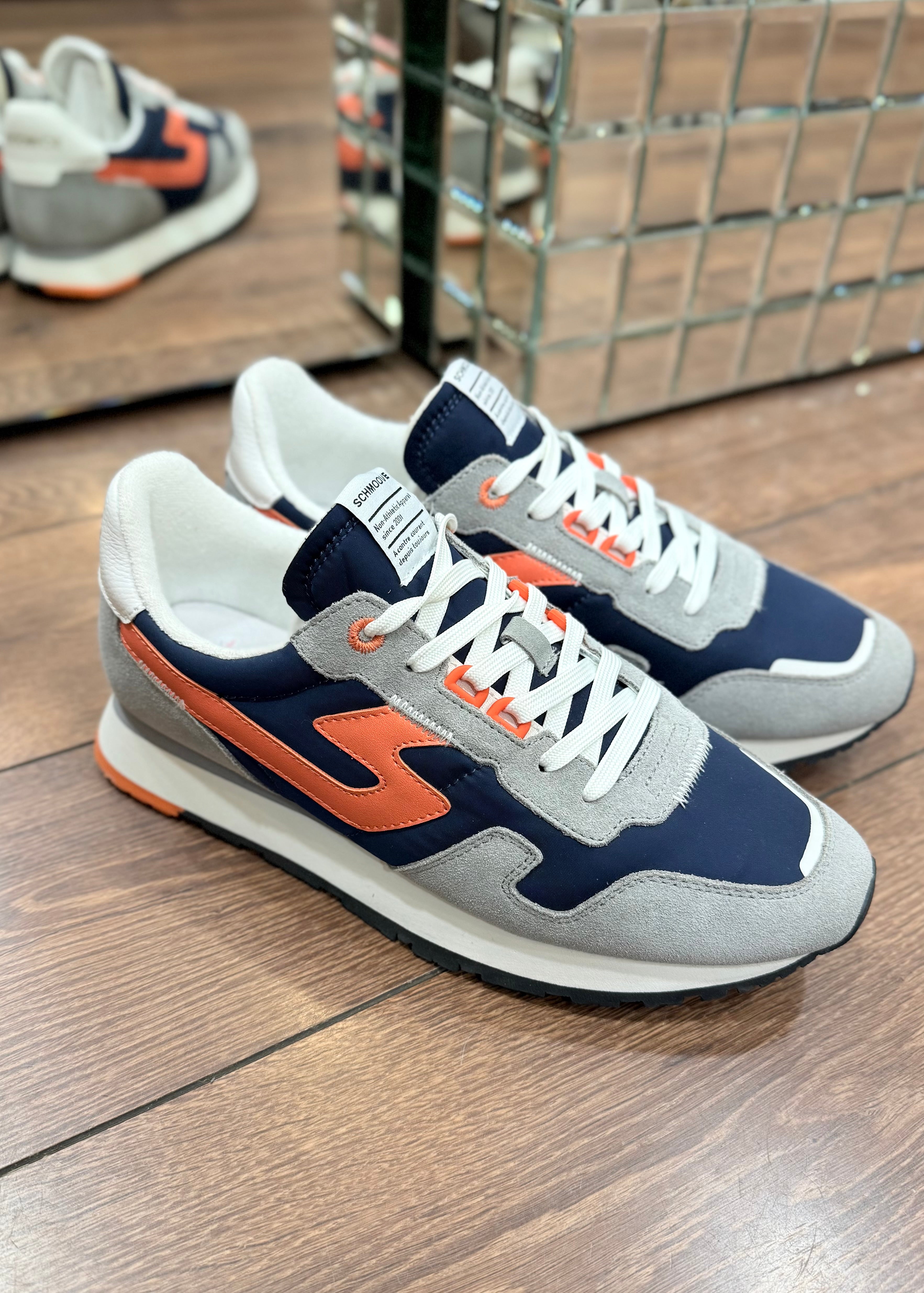 Baskets Schmoove Men Athene Navy/Orange