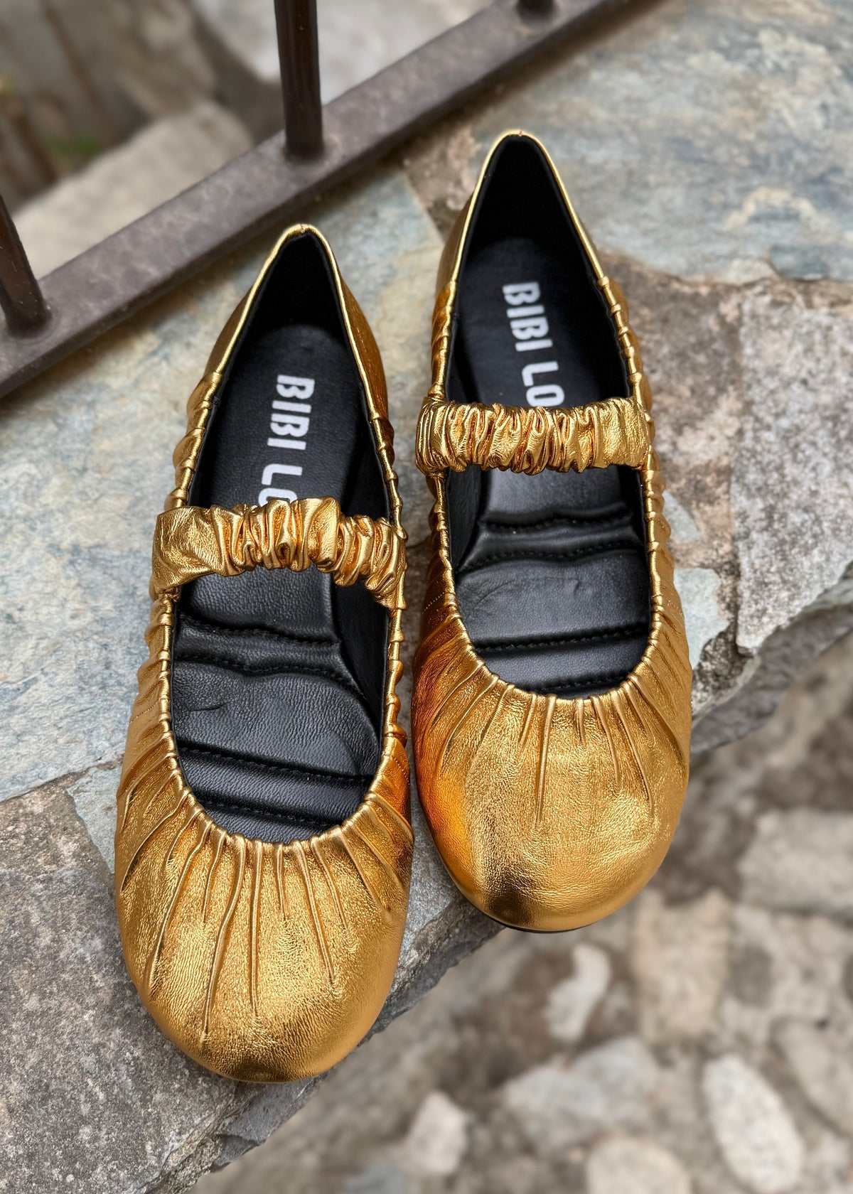 Ballerines Bibi Lou Indara Gold