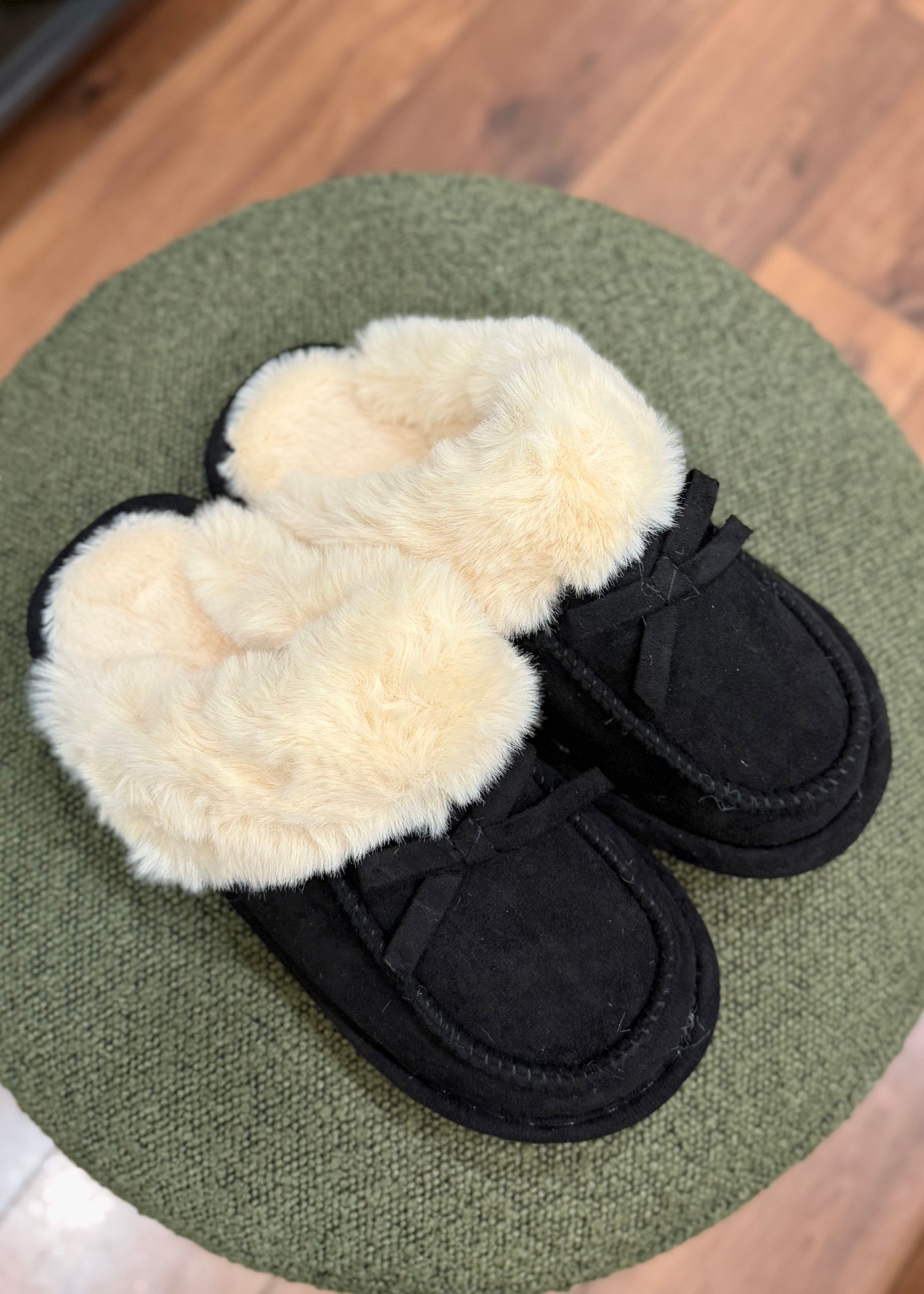 Chaussons Homewear Noir/écru L'adresse Corte