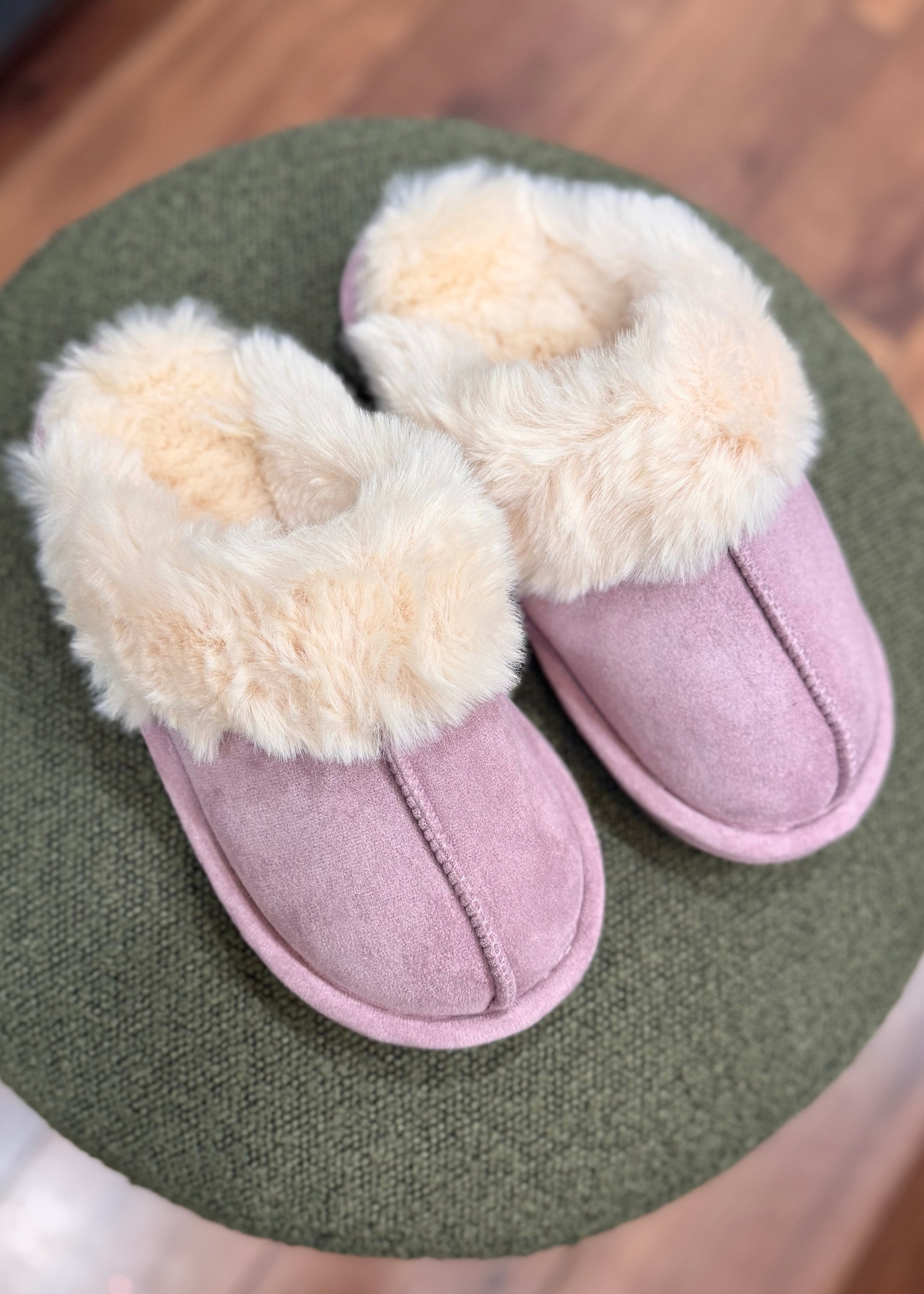 Chaussons Homewear Rose/écru L'adresse Corte