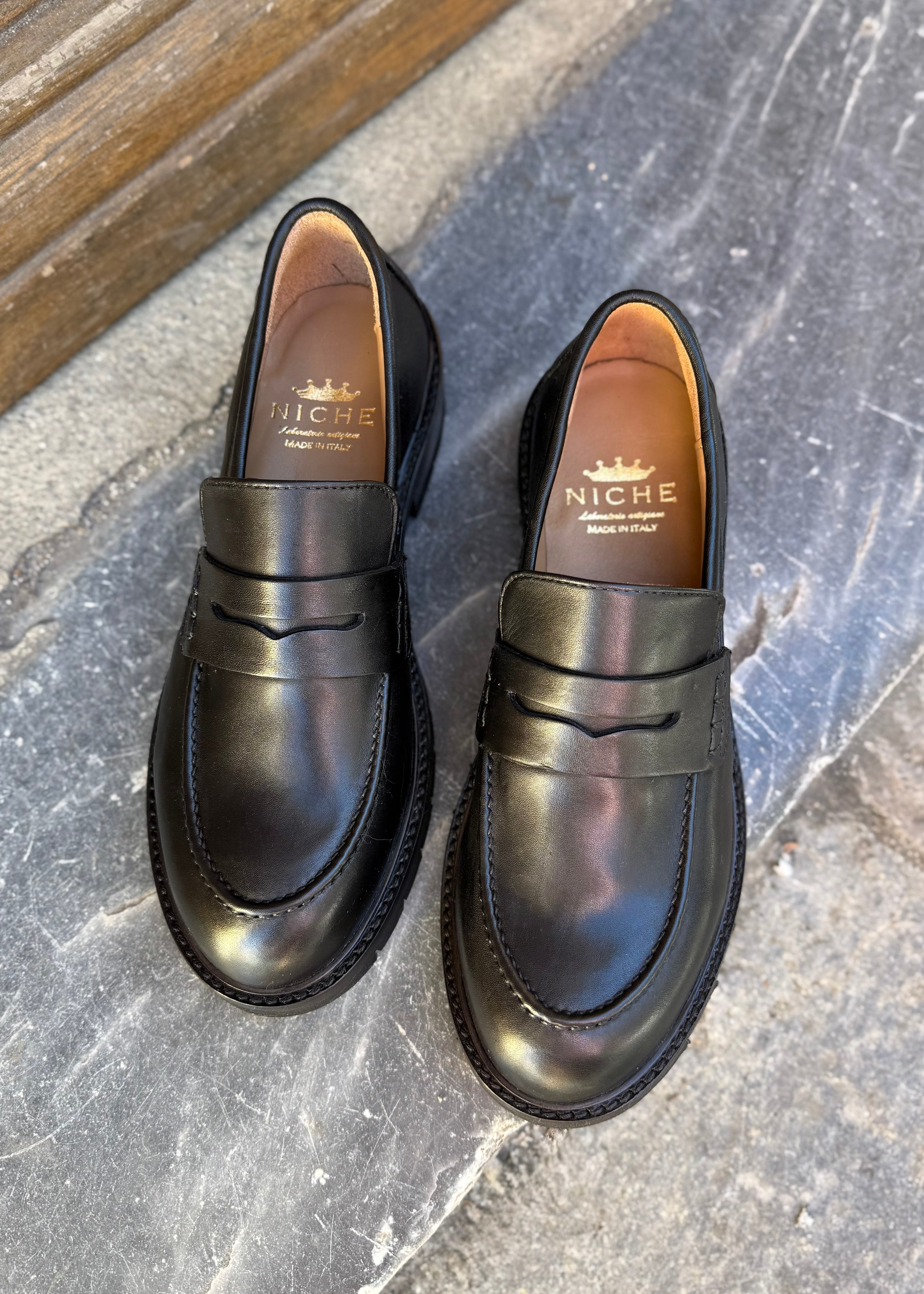 Mocassins Niche 1913 Noir Niche scarpe