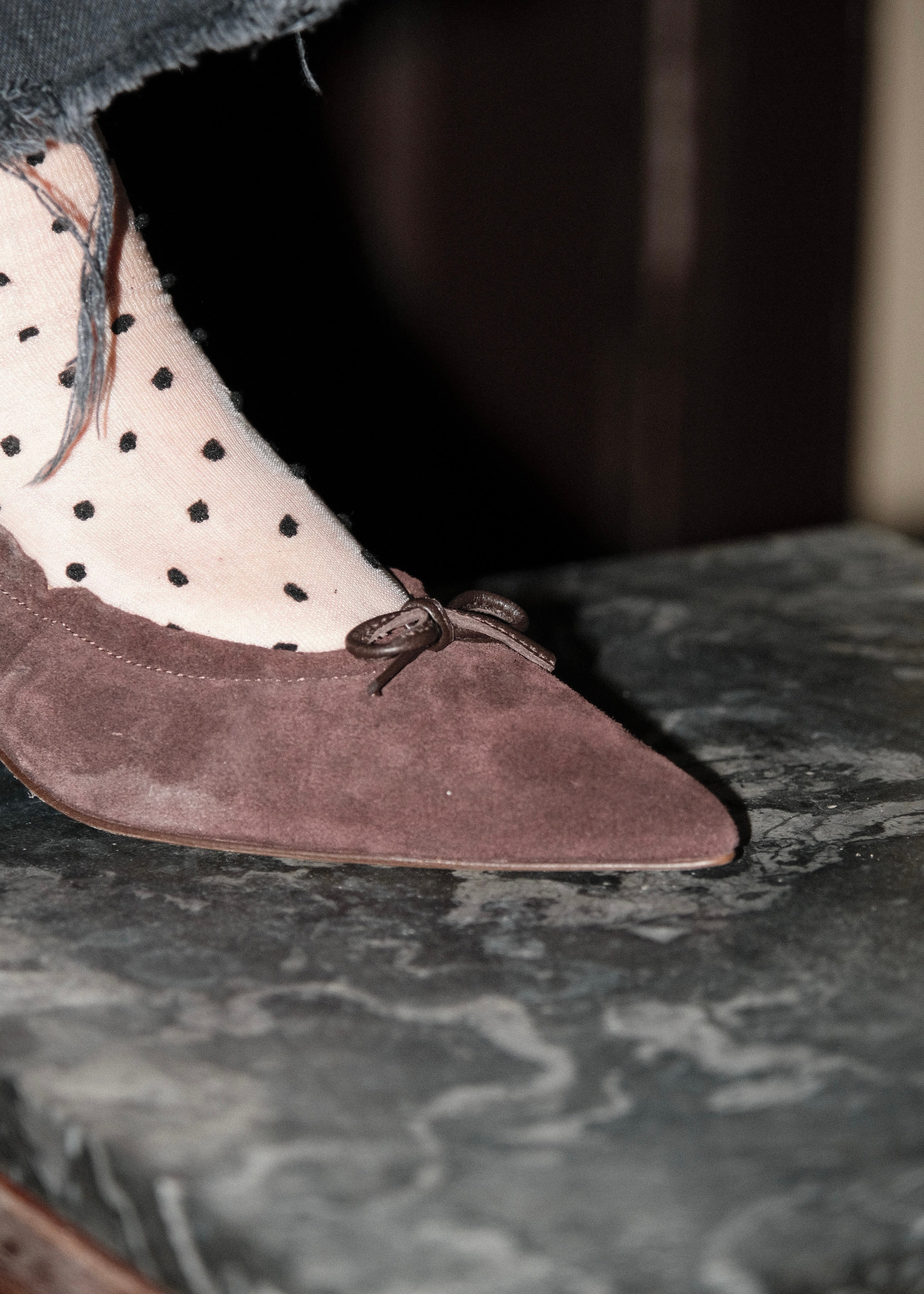 Escarpins Bobbies Gigi marron truffé Bobbies