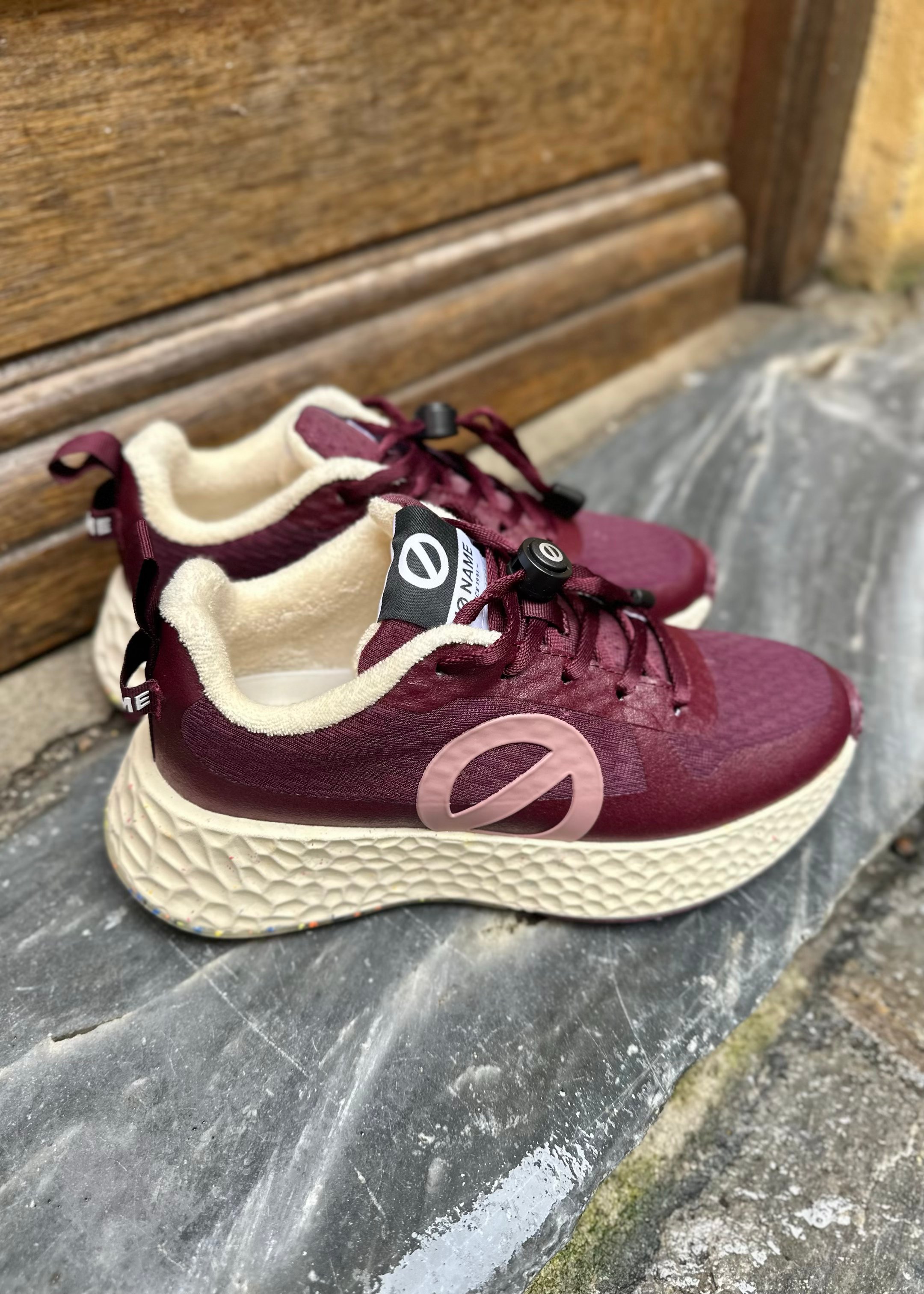 Baskets No Name Carter Fly - Burgundy