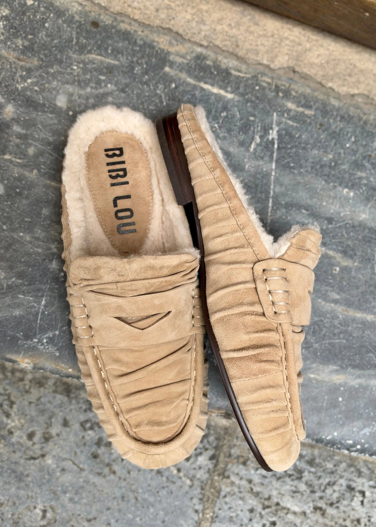 Mocassins Bibi Lou Lyria trench fur Bibi Lou