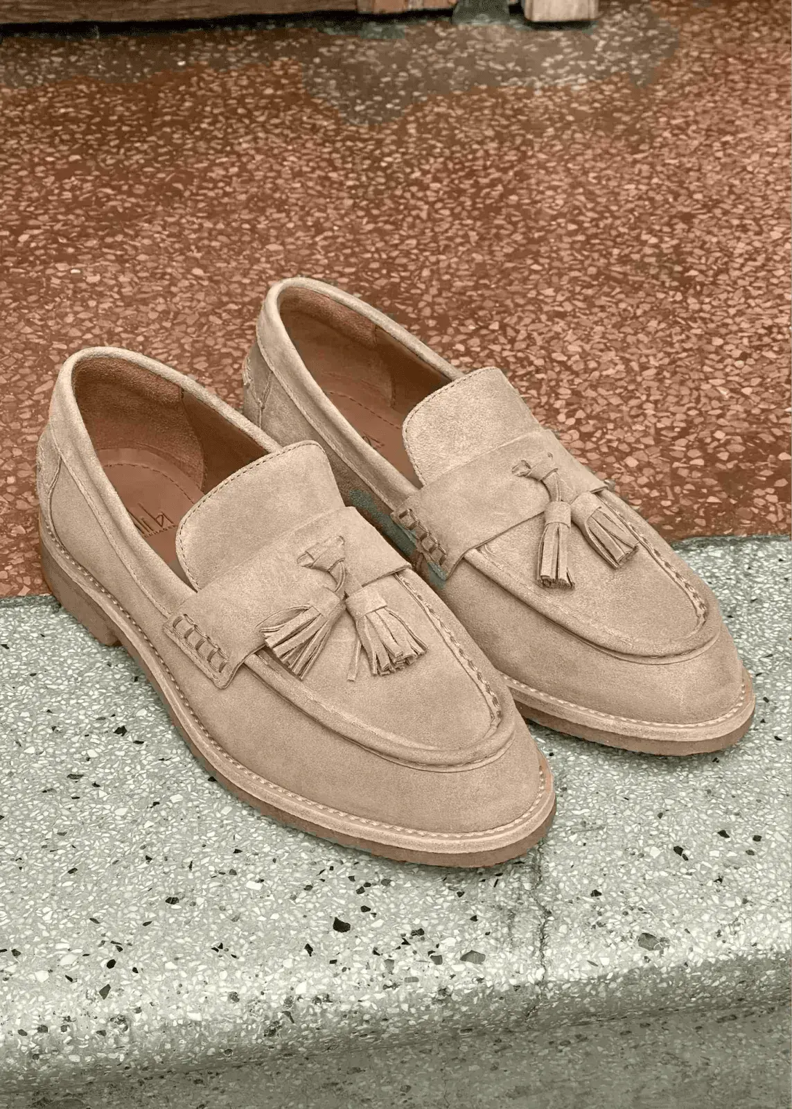 Mocassins Billi Bi A4021 Babysilk camel Billi bi