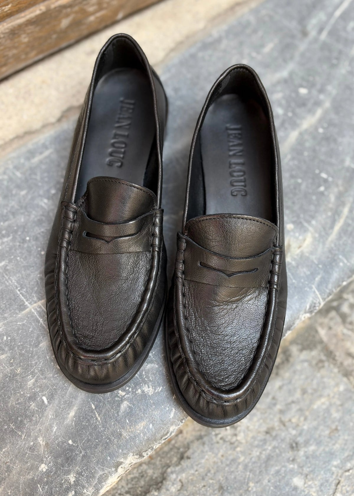 Mocassins JeanLouc 7824 Noir Bobbies