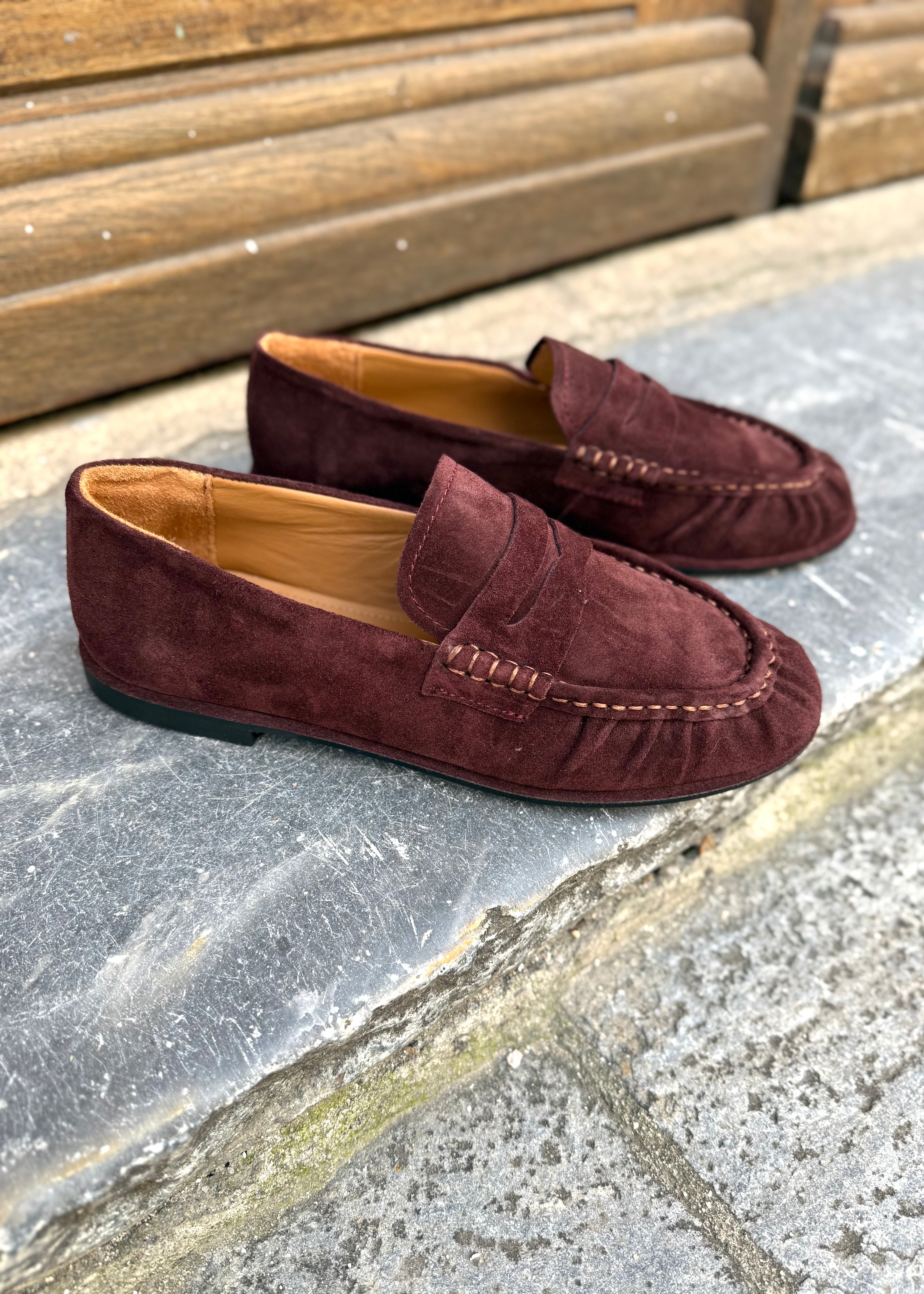 Mocassins Toral Frida suède chocolat Toral
