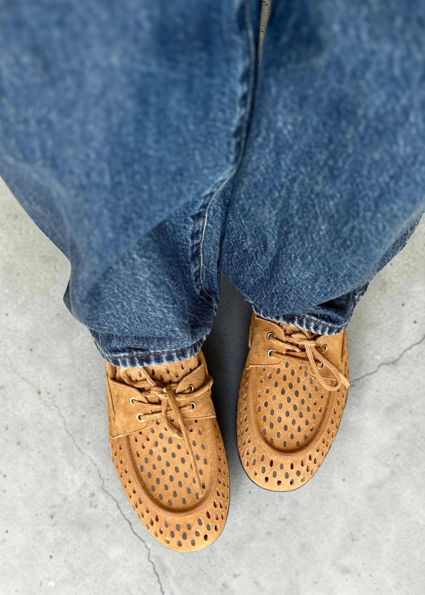 Mocassins Toral Karmel suède camel Toral