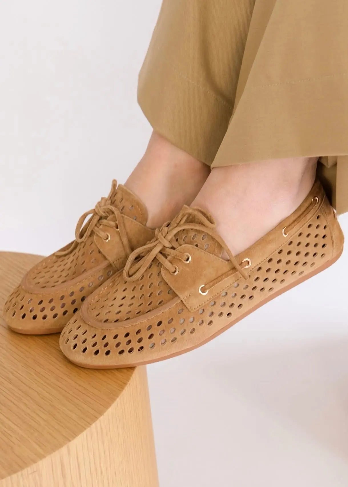 Mocassins Toral Karmel suède camel Toral