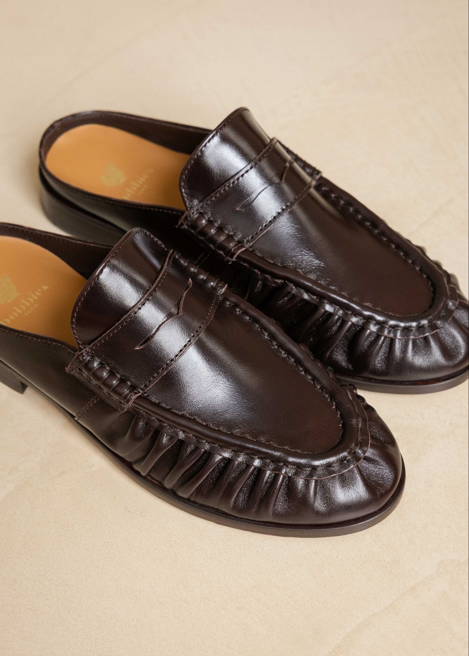 Mocassins mules Bobbies Uma Espresso Bobbies