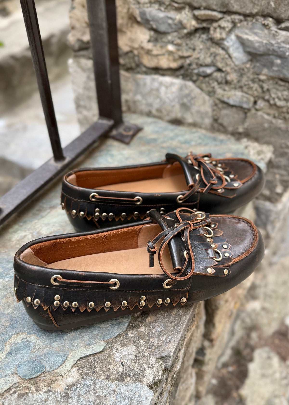Mocassins Bibi Lou Aurelie Dark Brown