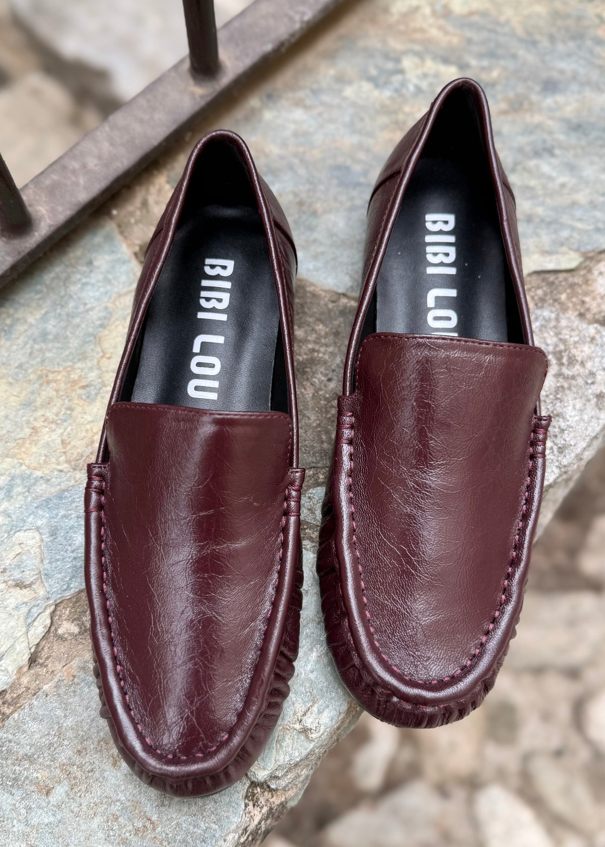 Mocassins Bibi Lou Lysa bordeaux
