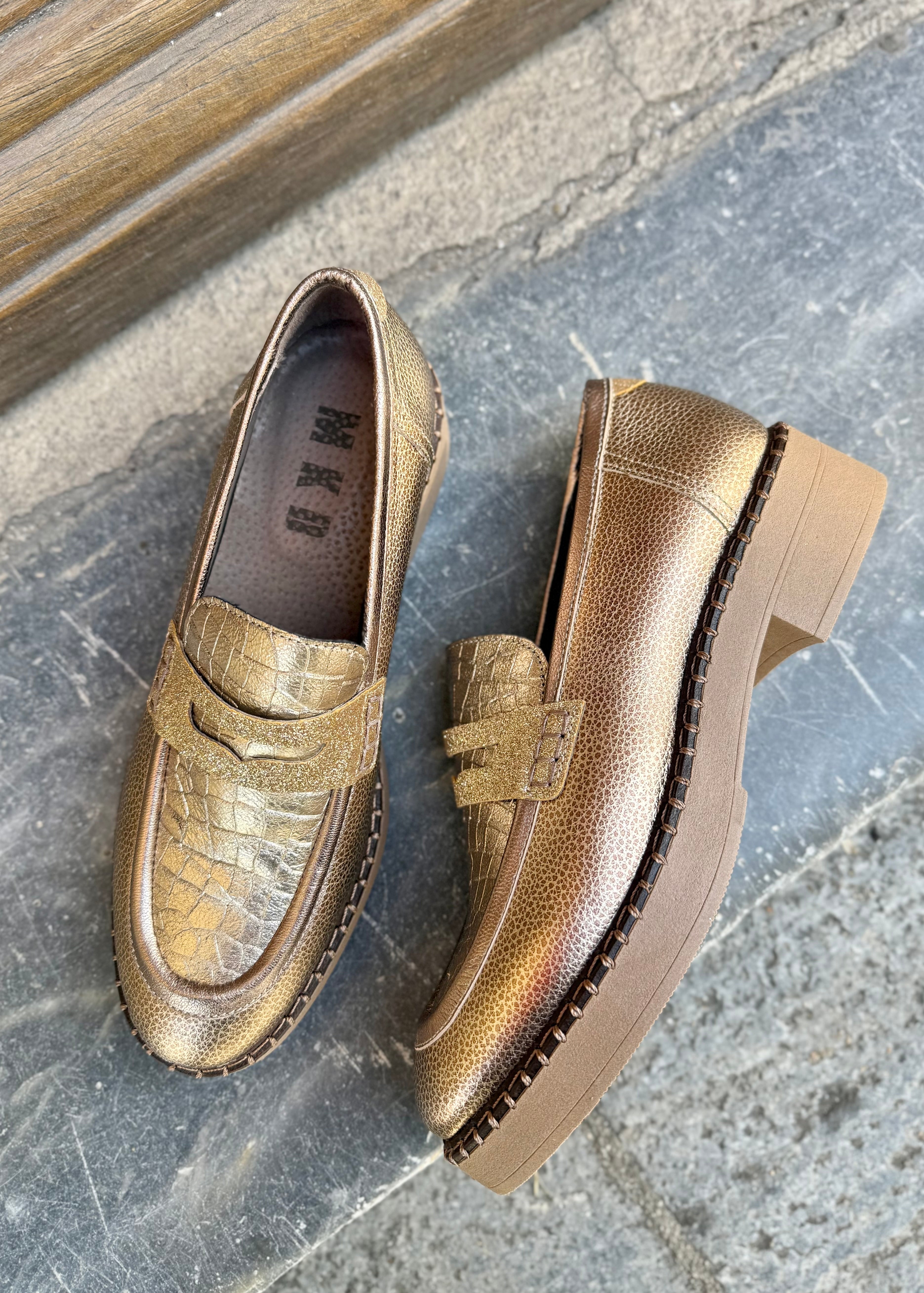 Mocassins MKD Arwin champagne