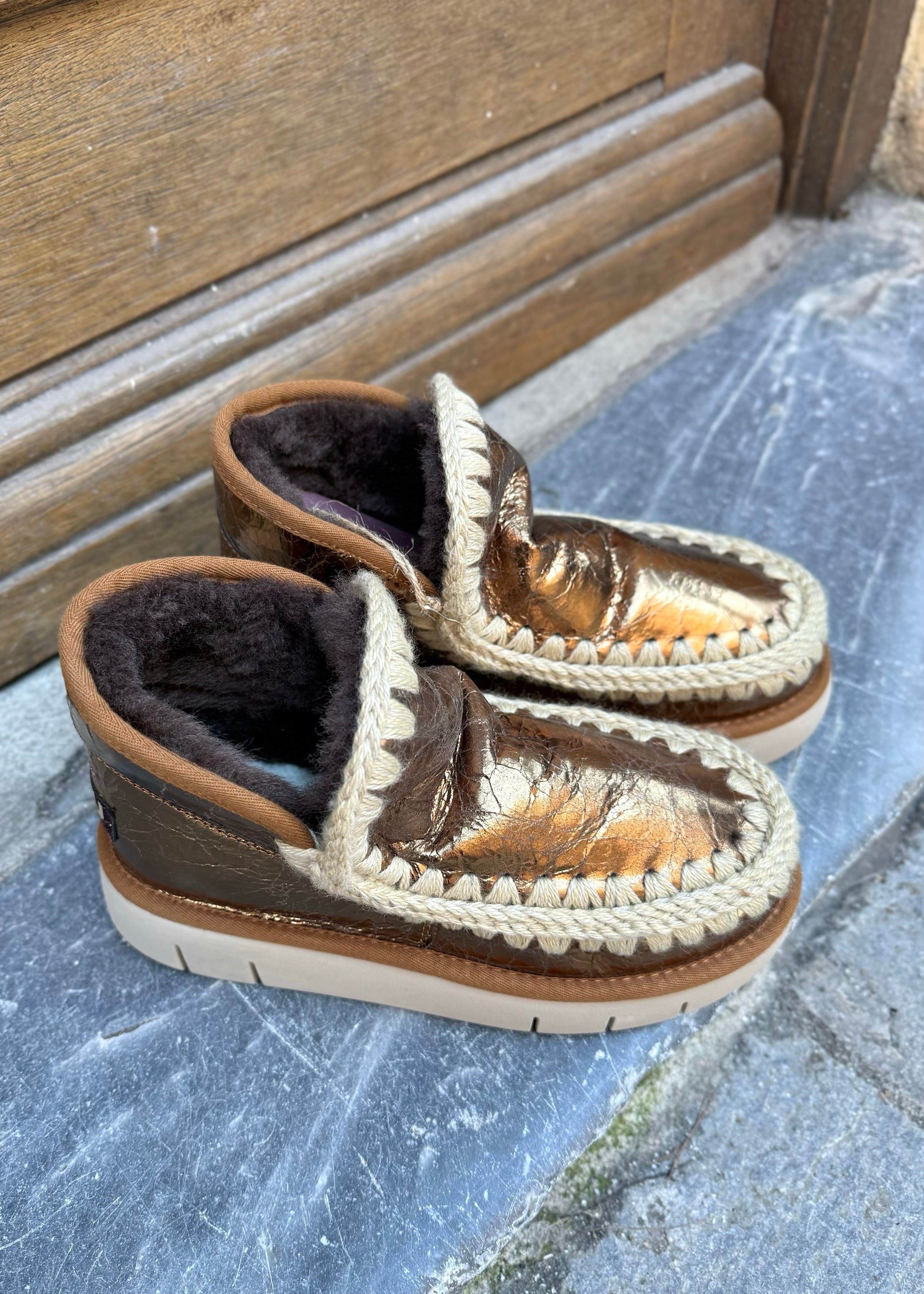 Boots Mou Eskimo Bounce sneaker Bronze