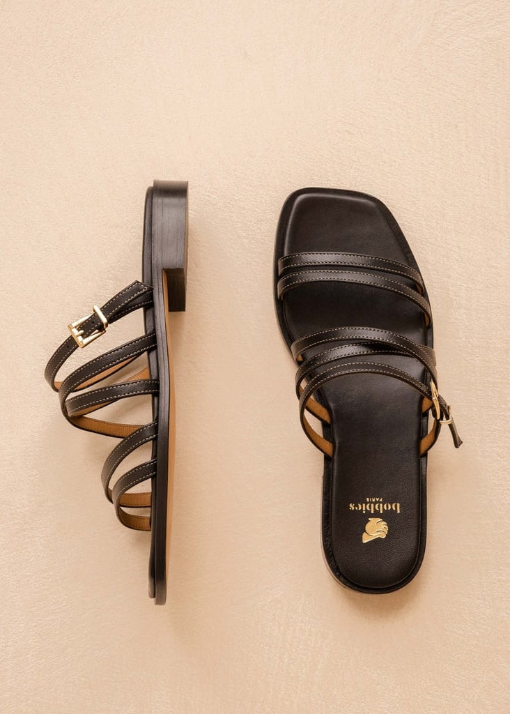 Sandales Bobbies Isys Noir Bobbies