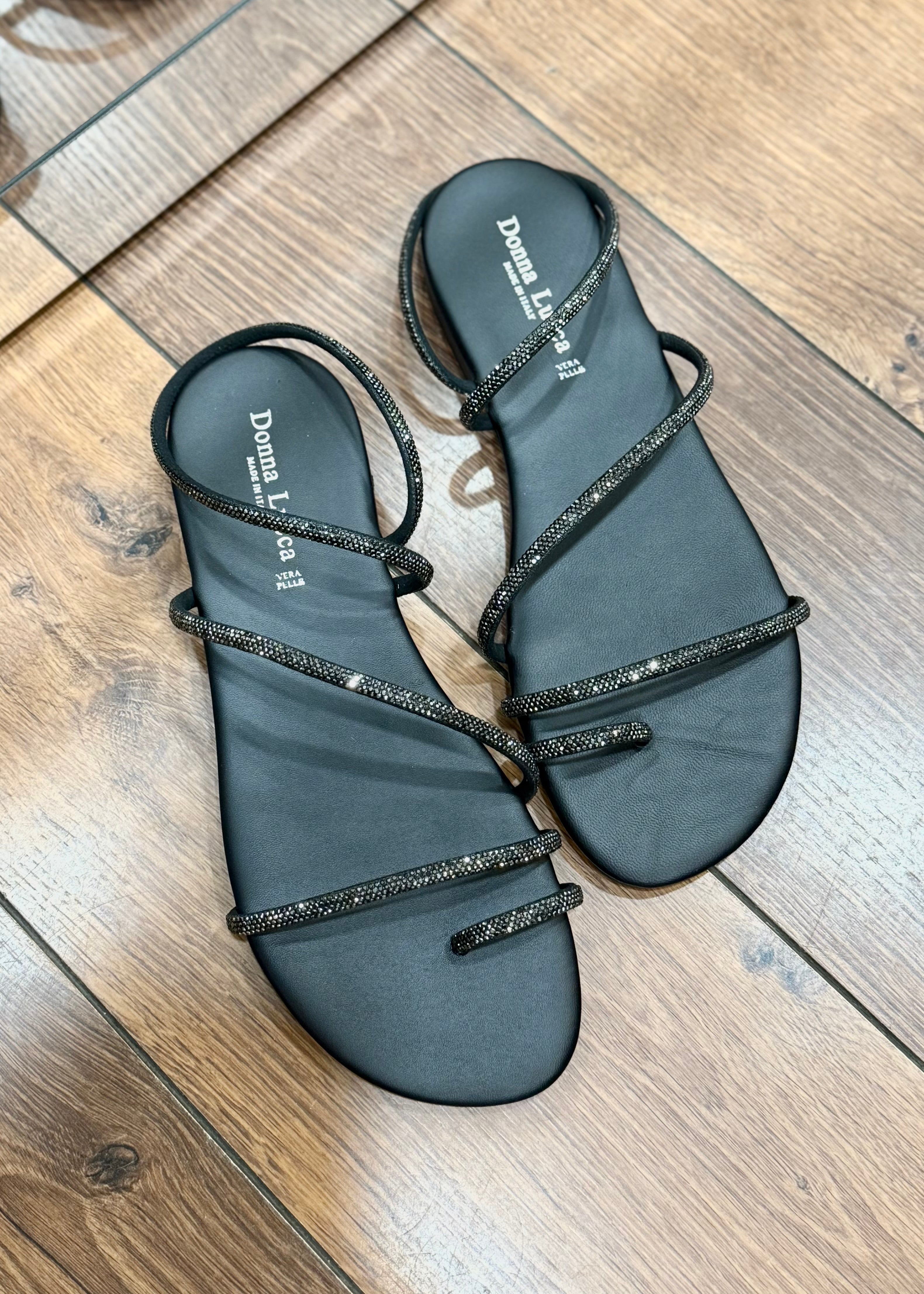 Sandales Donna Lucca 1453 Noir Donna Lucca