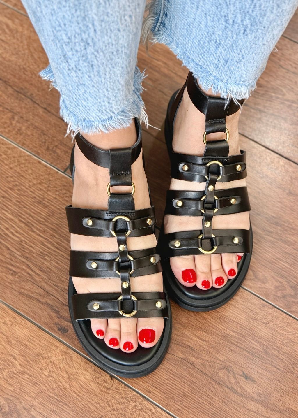 Sandales Donna Lucca 1769 Noir Donna Lucca