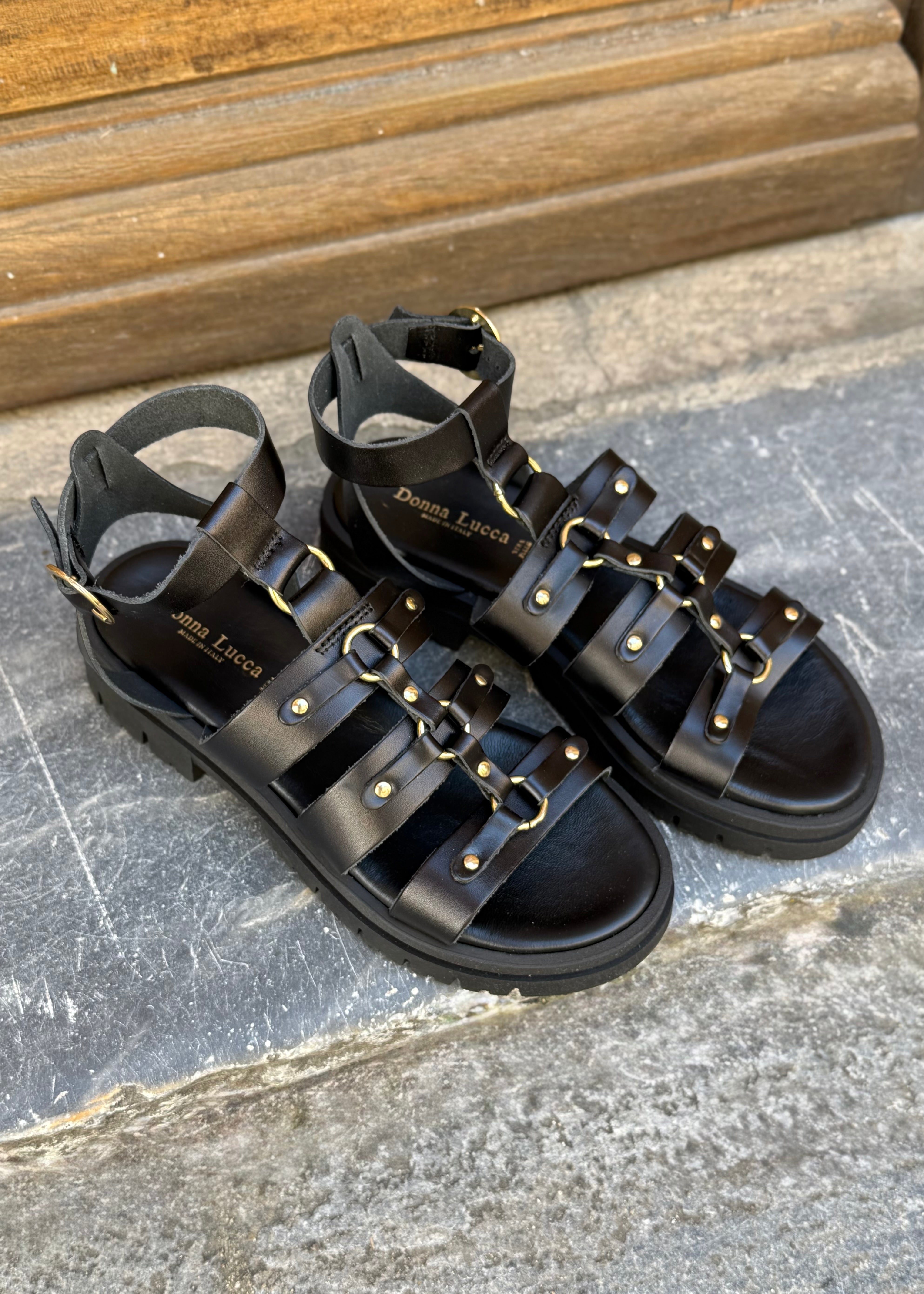 Sandales Donna Lucca 1769 Noir Donna Lucca