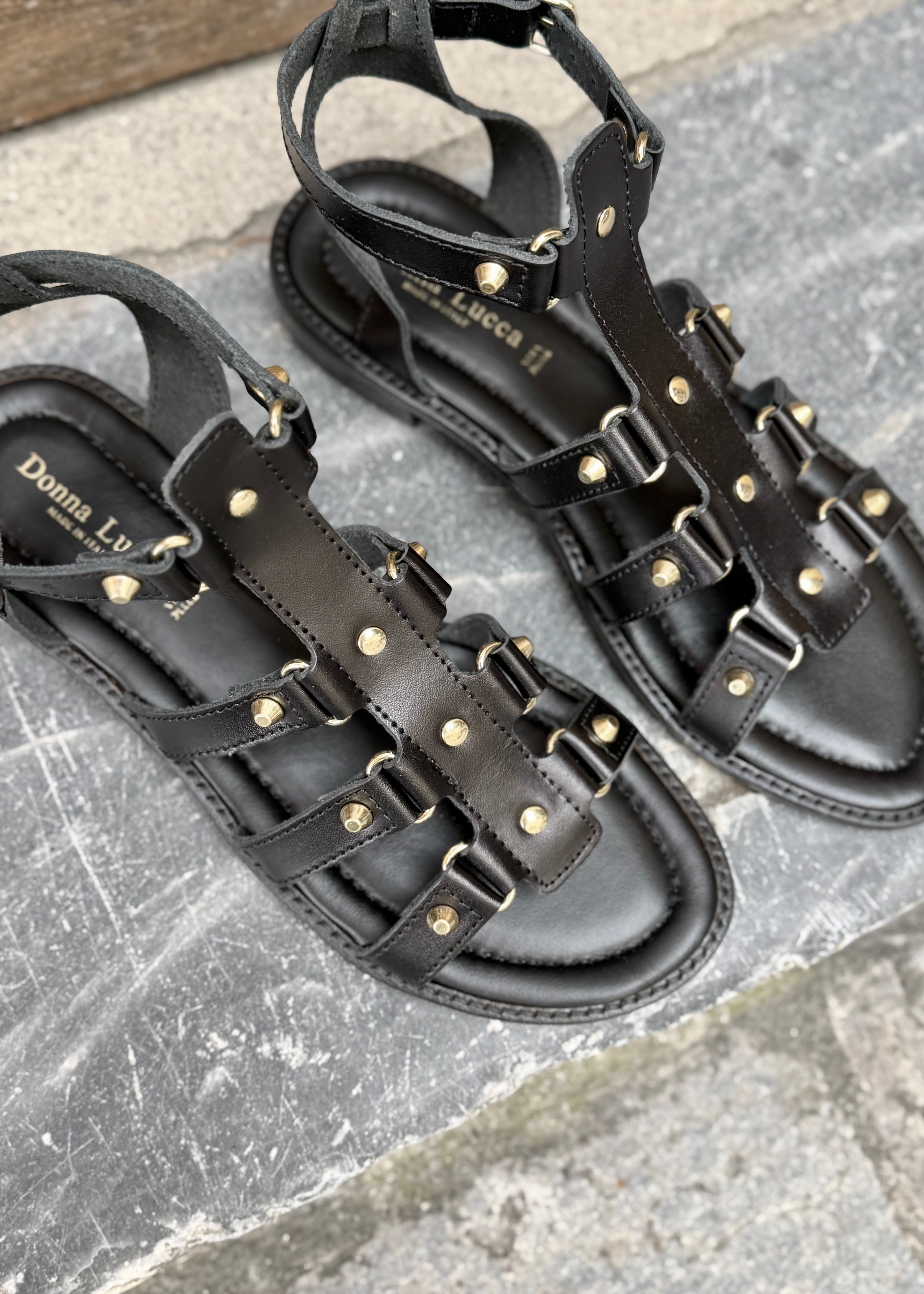 Sandales Donna Lucca 1815 Noir Donna Lucca