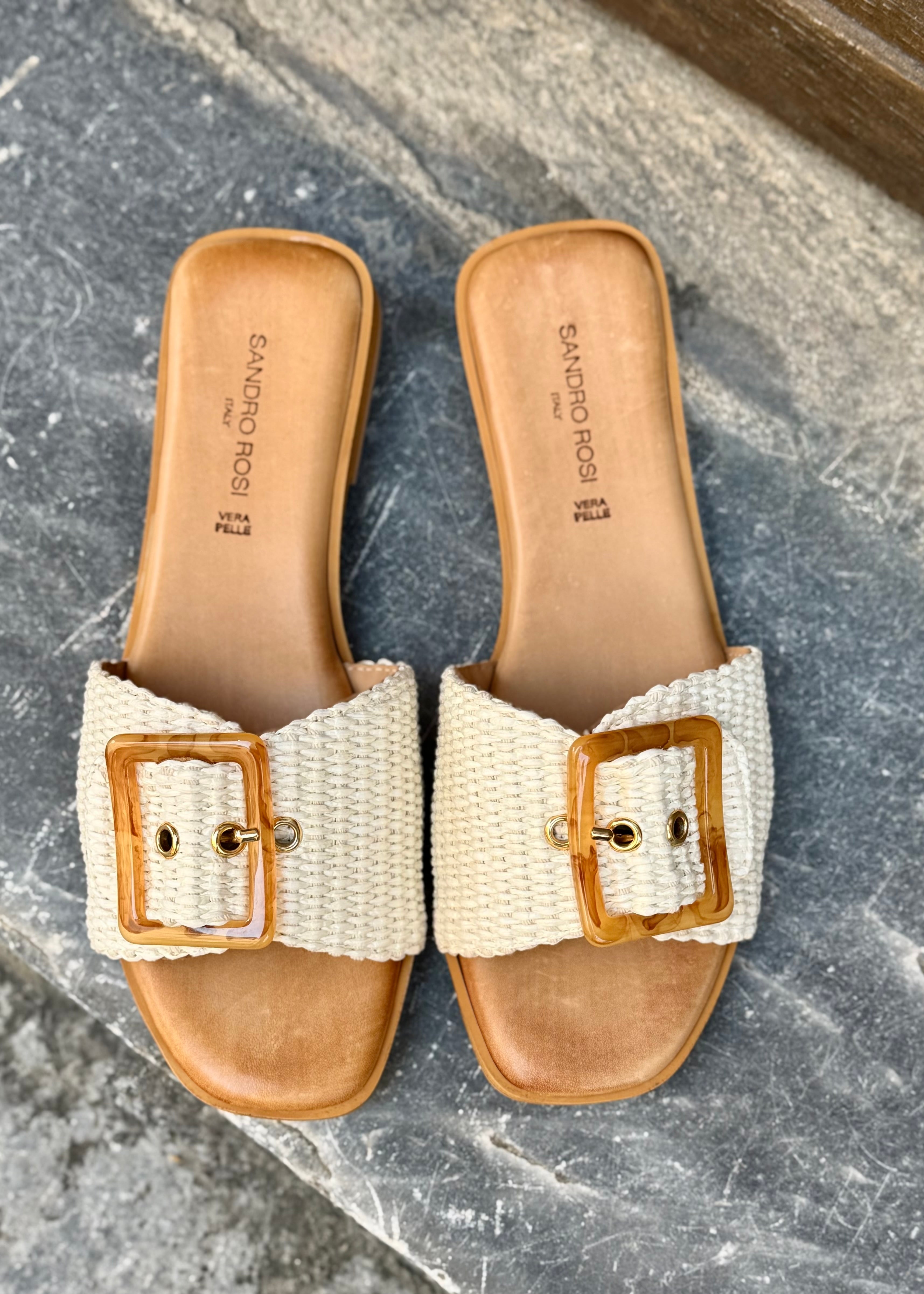 Sandales Sandro Rosi 4726 Ecru Sandro Rosi