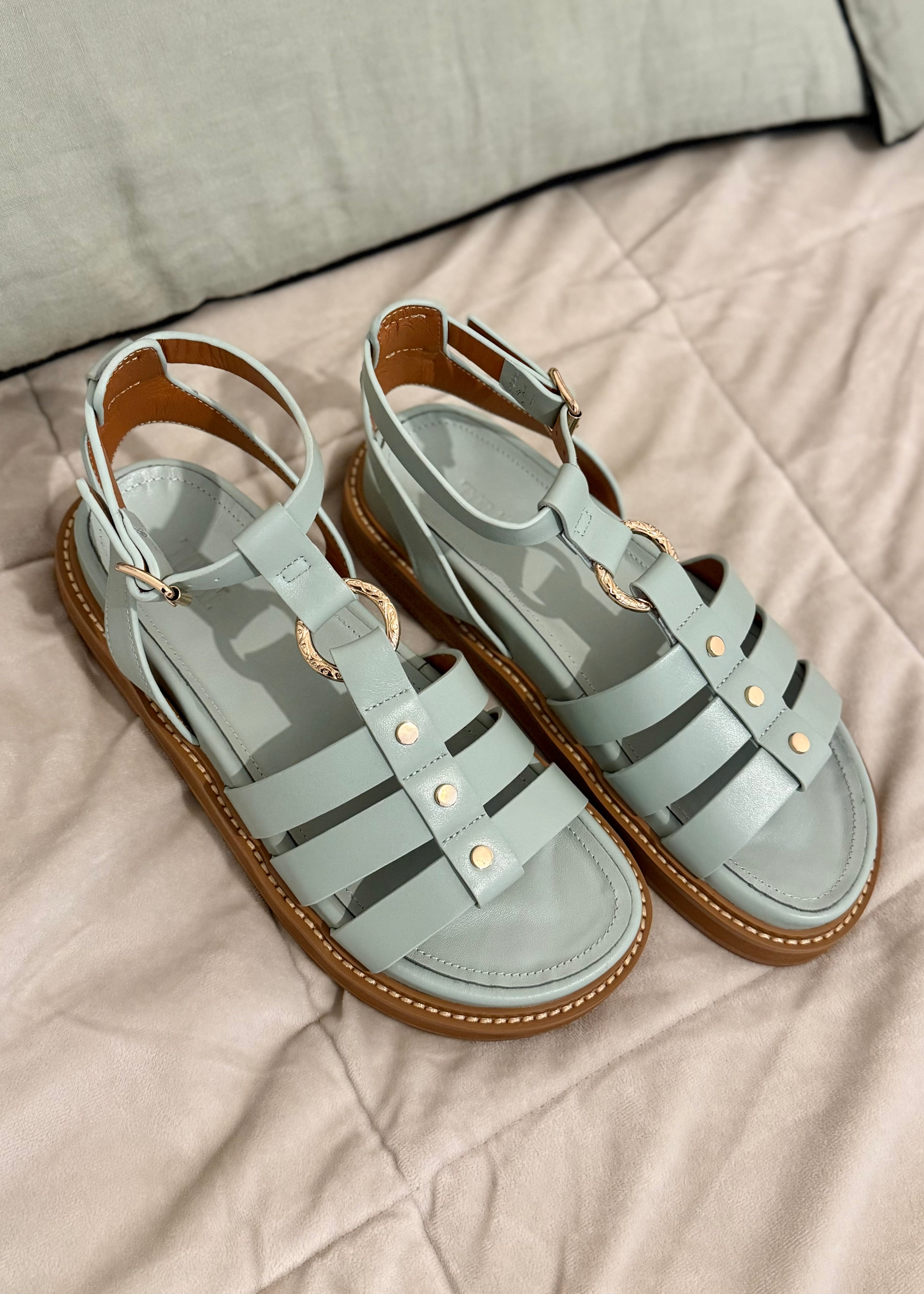 Sandales Toral Naxos Water green Toral shoes