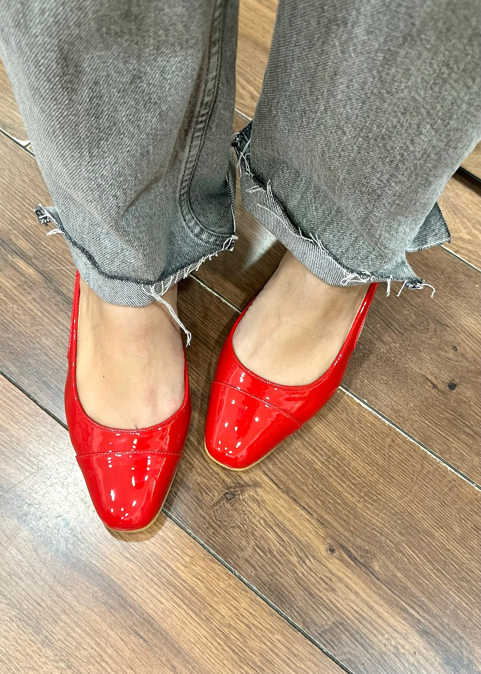 Sandales Slingback Toral Luisa Rojo