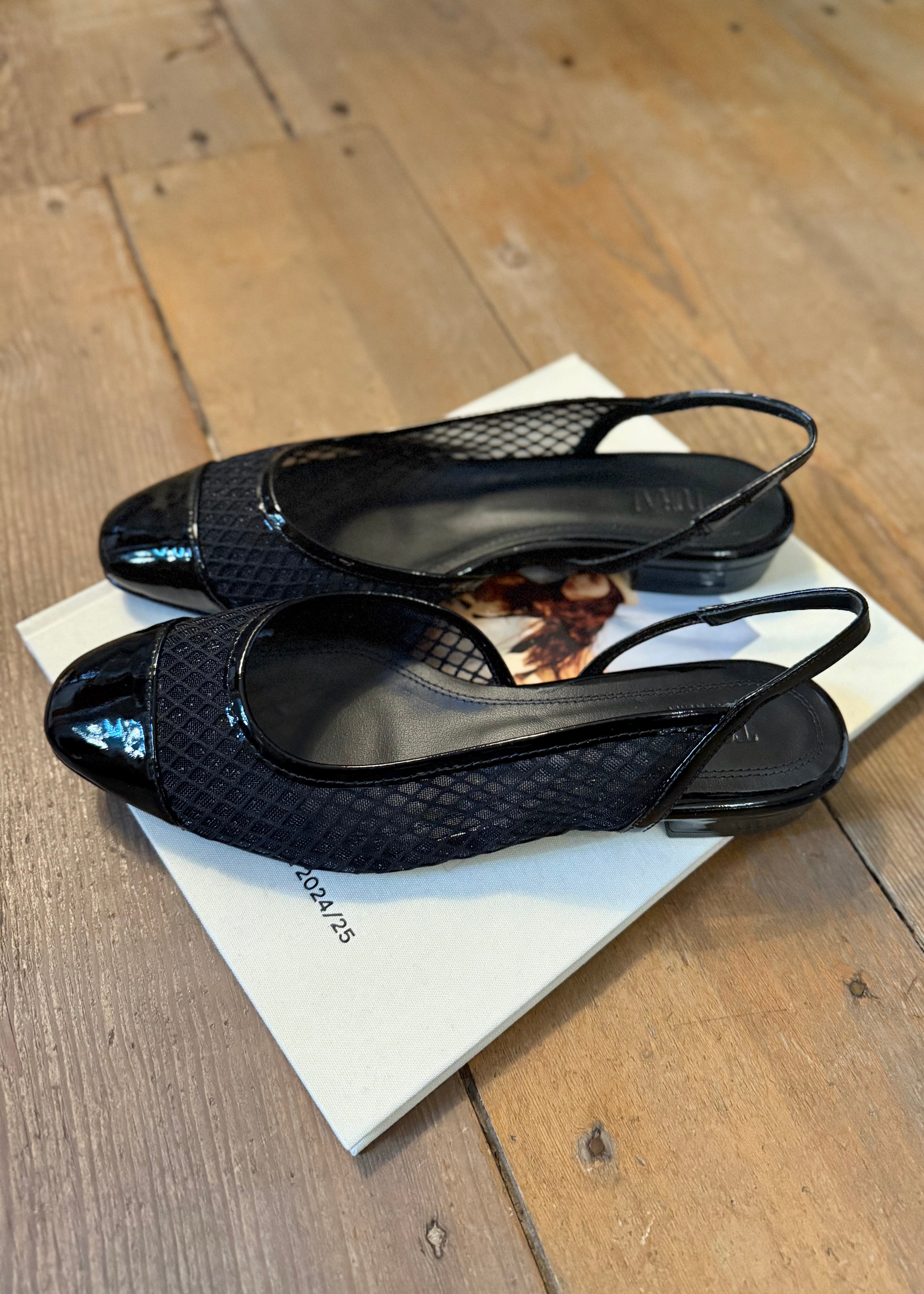 Sandales Slingback Toral Luisa Summer Nero