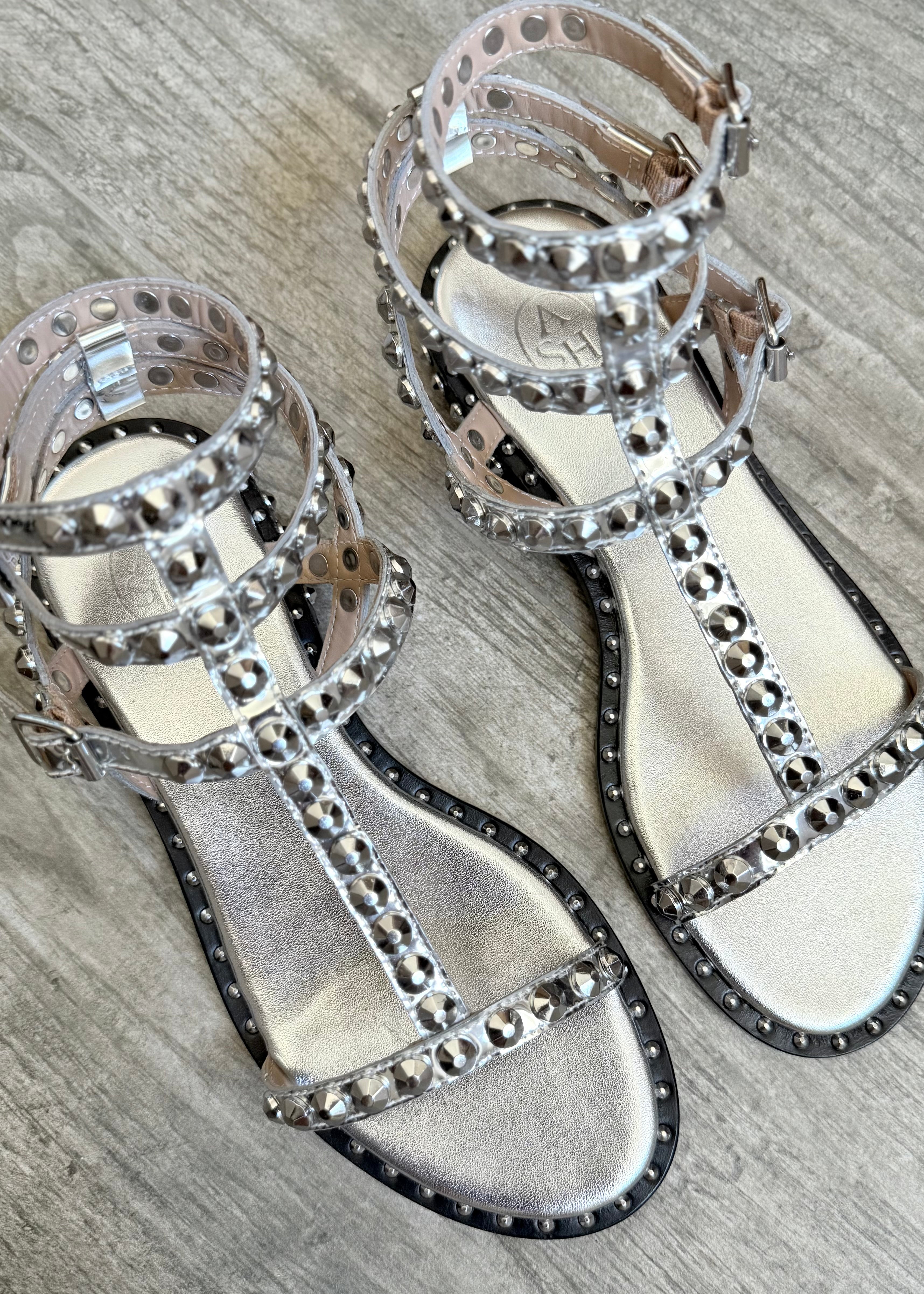 Sandales Ash Play Silver mirror Ash