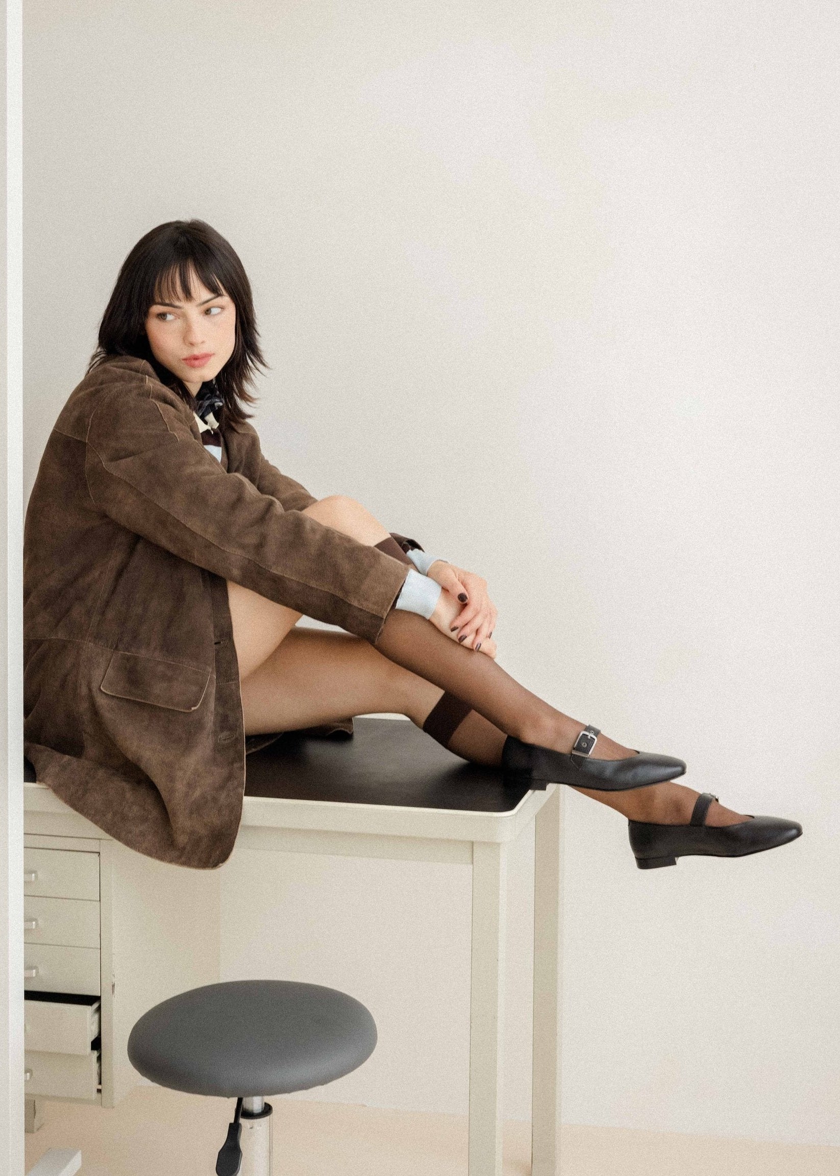 Ballerines Bobbies Mado Noir Bobbies