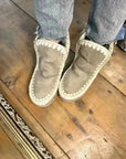 Boots Mou Eskimo 18 glitter logo Grey - L'adresse Corte