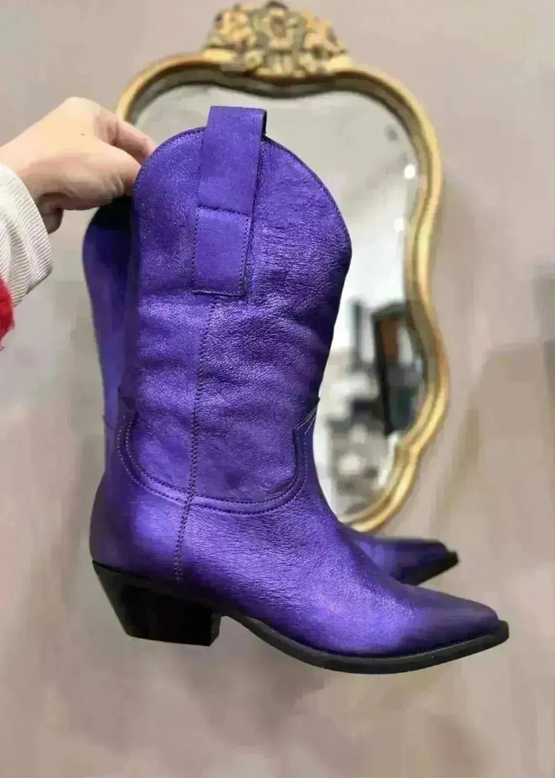 Bottines Semerdjian E739E33 Viola - L'adresse Corte