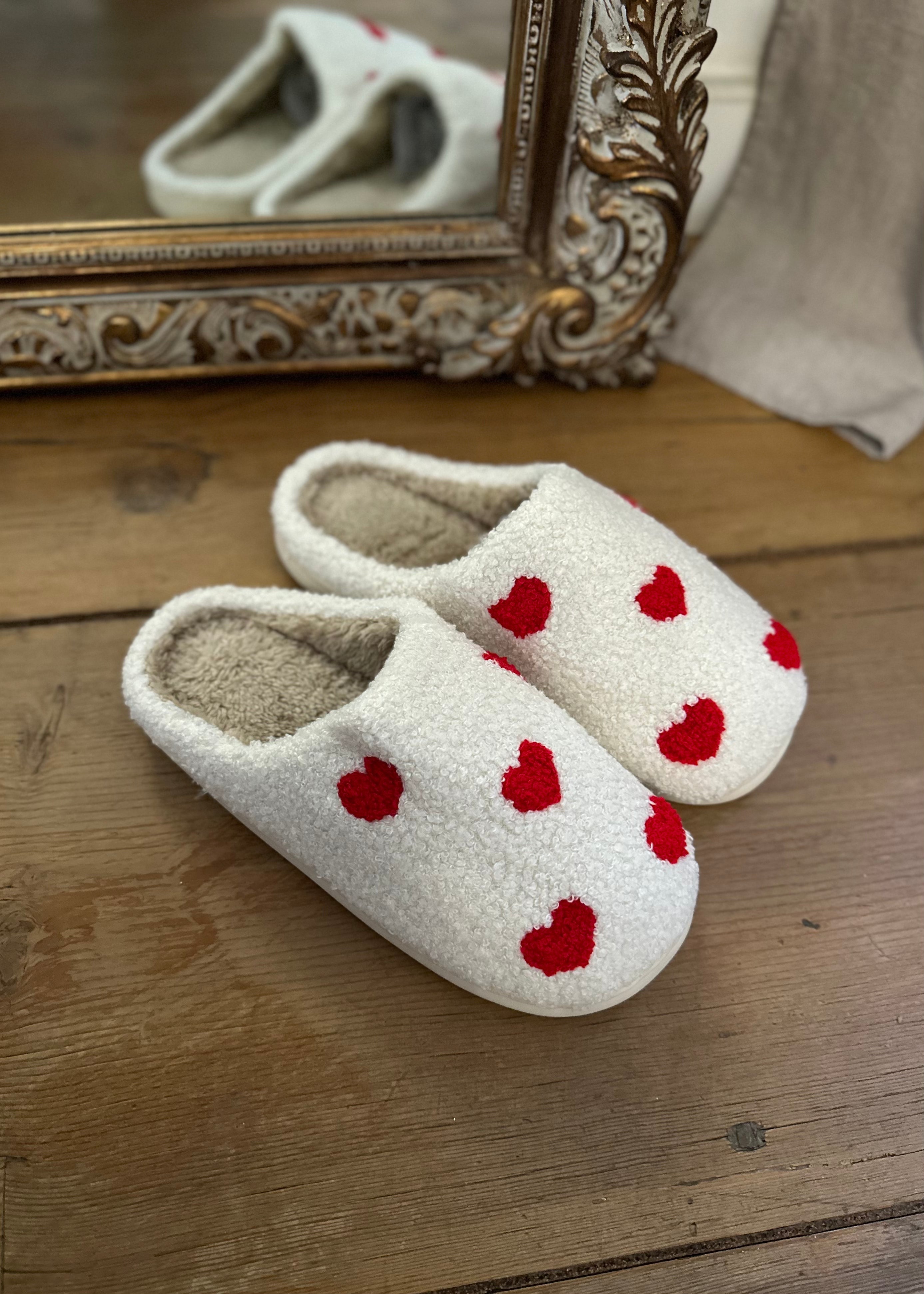 Chaussons Homewear coeurs