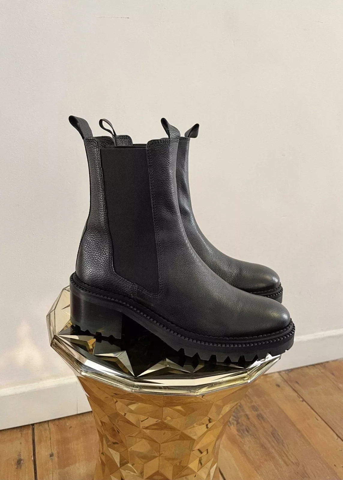 Bottines Billi Bi chelsea boots A1430 Black - L'adresse Corte